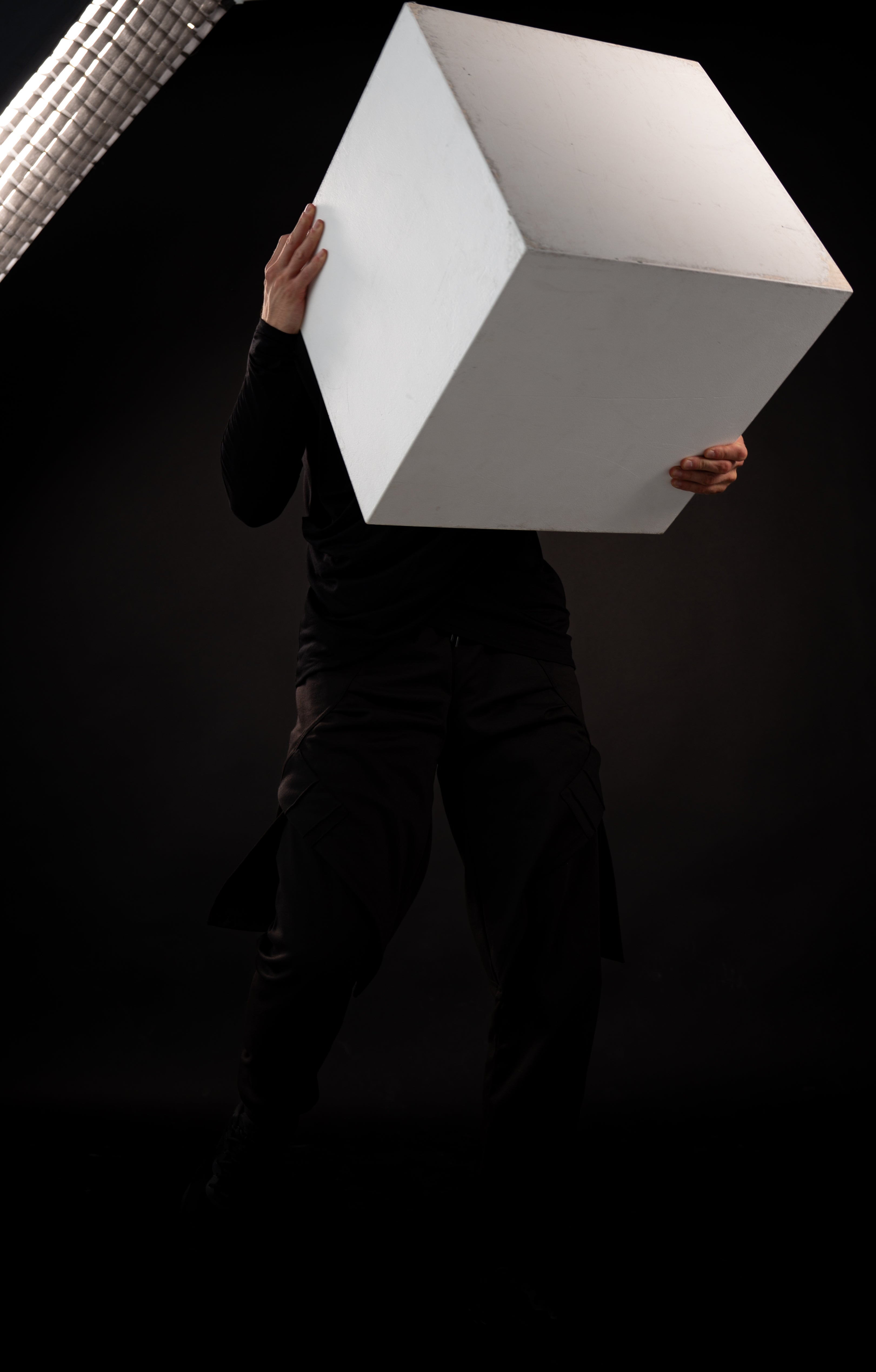 new trending future set up of white awareness cube being set up for soul fashion elegance
